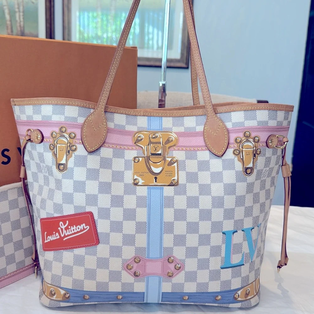 Authentic & Limited Edition Louis Vuitton Azure Summer Trunks Neo MM